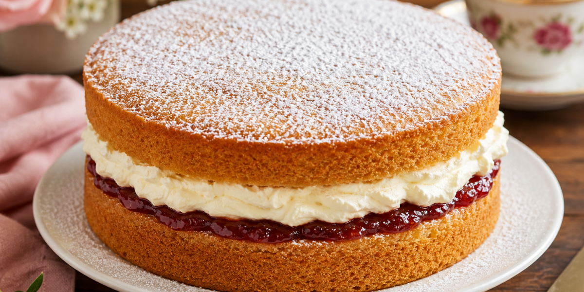 Victoria Sponge Cake Recipe