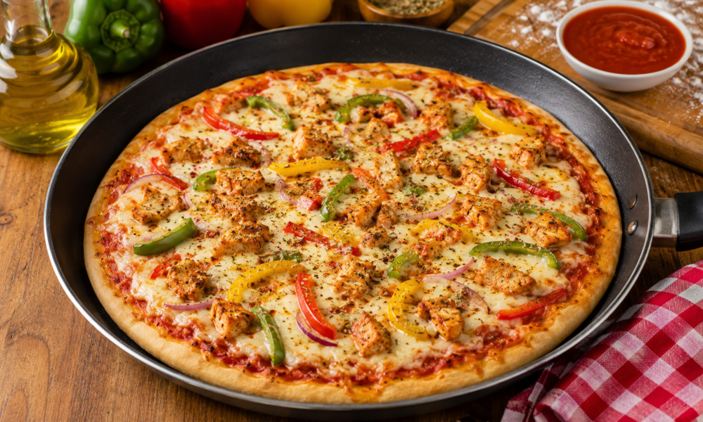 No-Knead Pizza Without Oven
