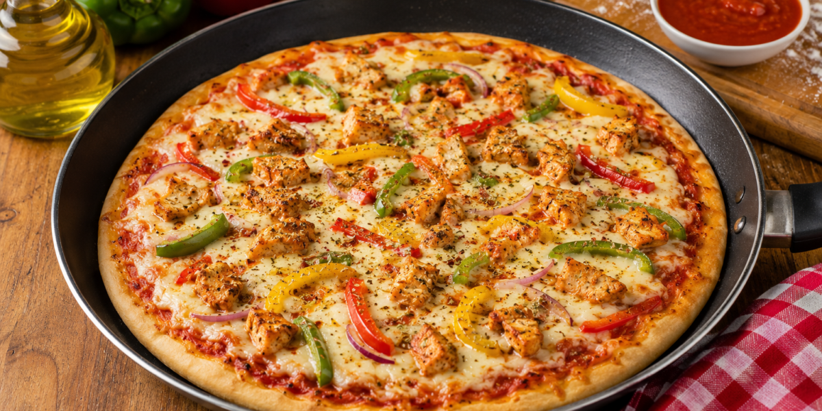 No-Knead Pizza Without Oven