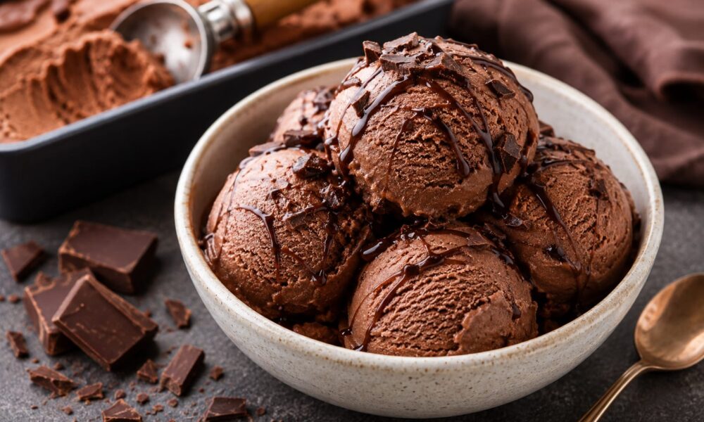 Easy Chocolate Ice Cream Recipe