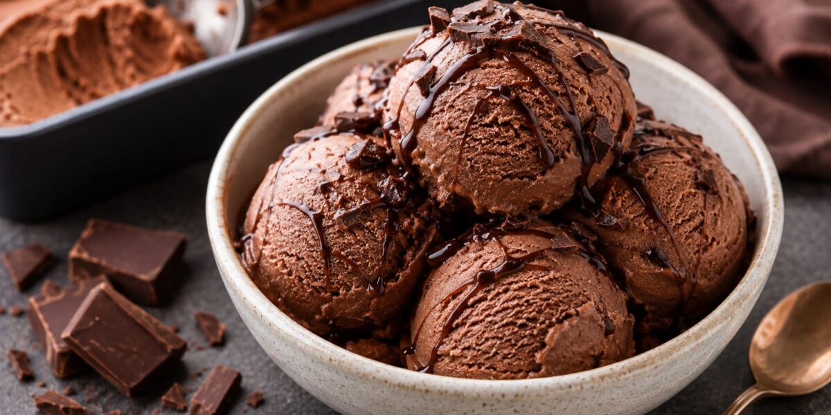 Easy Chocolate Ice Cream Recipe
