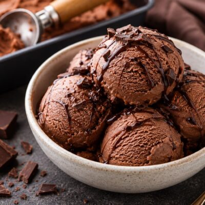 Easy Chocolate Ice Cream Recipe