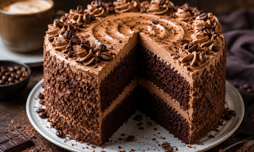 Best Homemade Mocha Cake Recipe