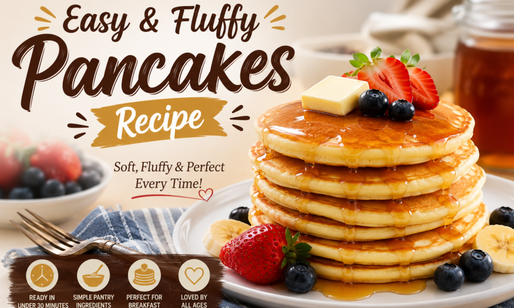 Easy Pancakes Recipe