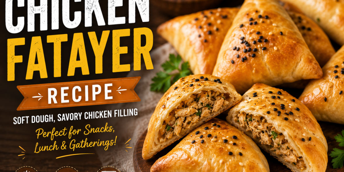 Chicken Fatayer Recipe