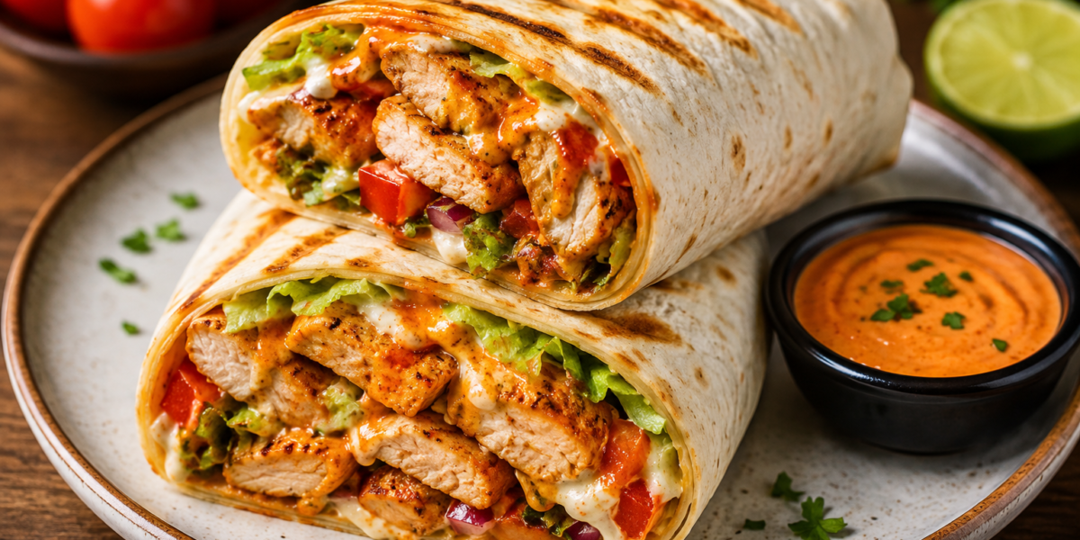 Peri Peri Chicken Wraps