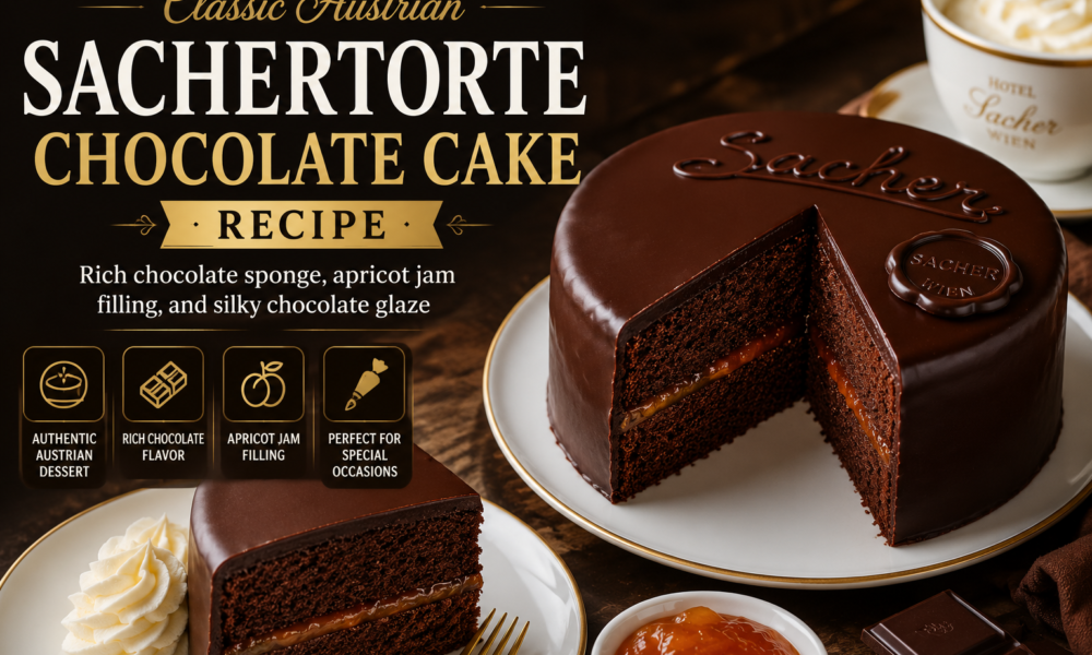 Sachertorte Chocolate Cake Recipe