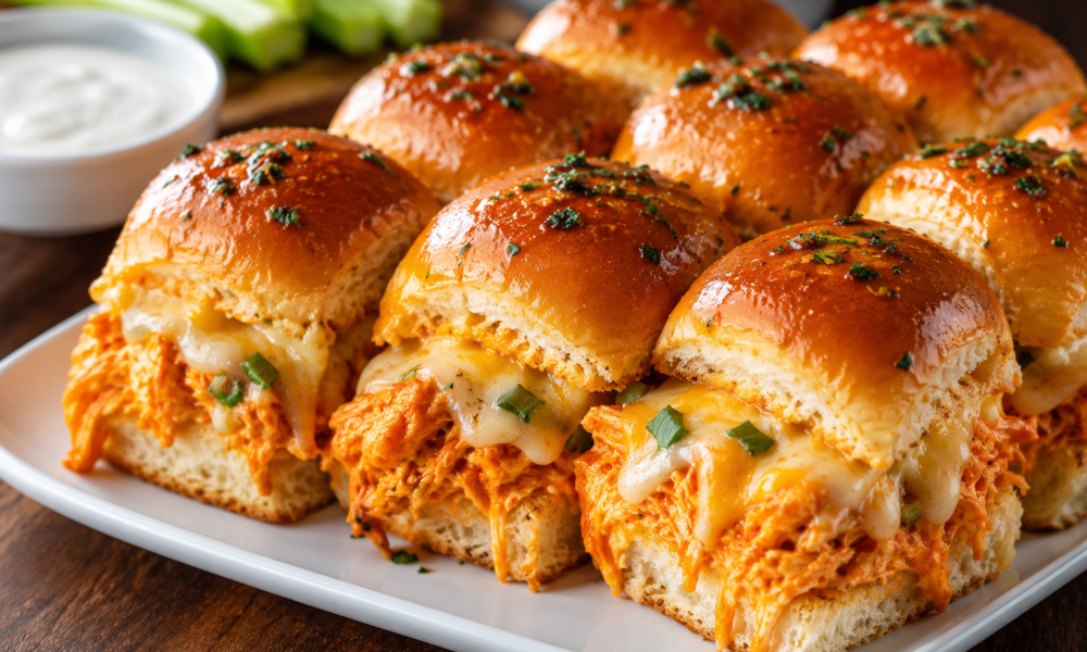 Buffalo Chicken Sliders Recipe