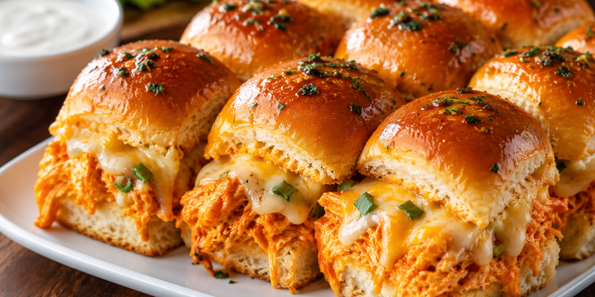 Buffalo Chicken Sliders Recipe