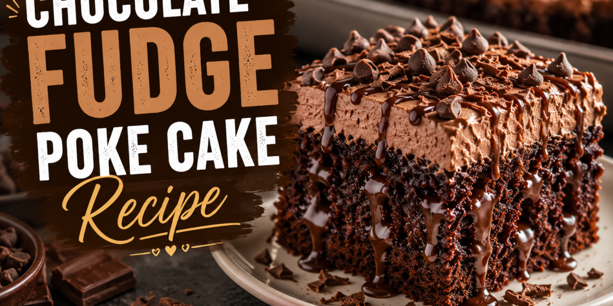 Chocolate Fudge Poke Cake Recipe