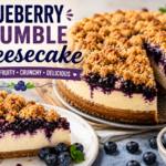 Blueberry Crumble Cheesecake Recipe