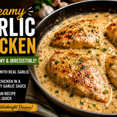 Creamy Garlic Chicken Recipe