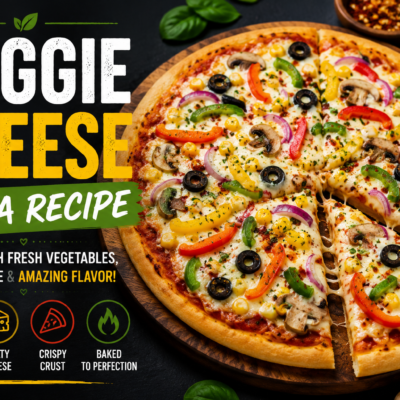 Veggie Cheese Pizza Recipe