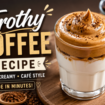 How to Make Perfect Frothy Coffee at Home in 5 Minutes