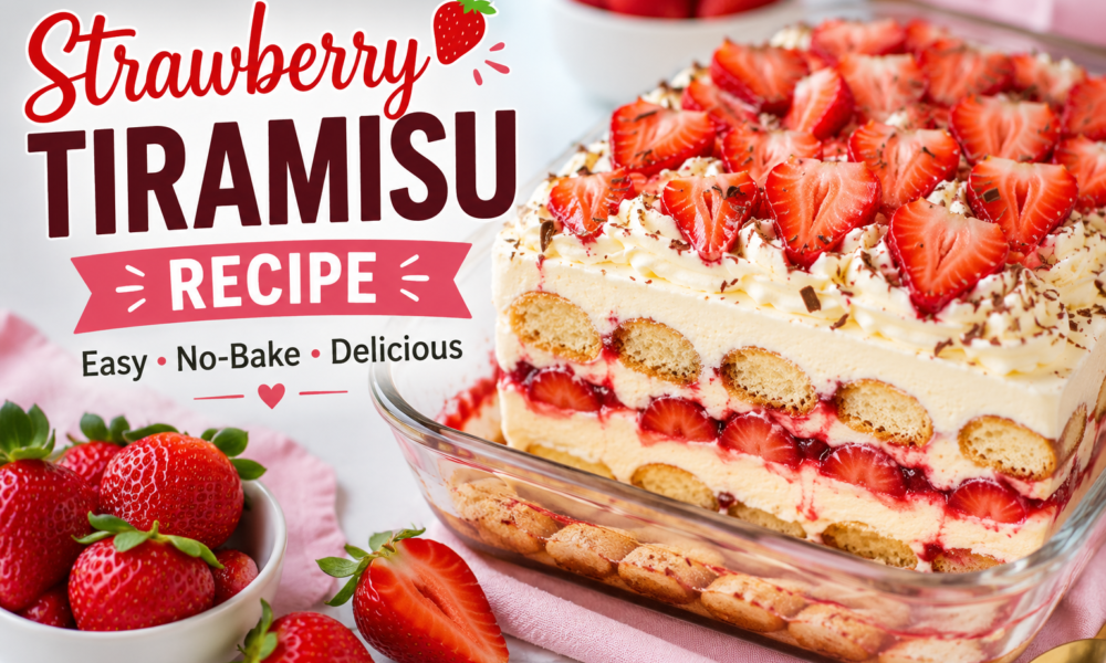 Strawberry Tiramisu Recipe