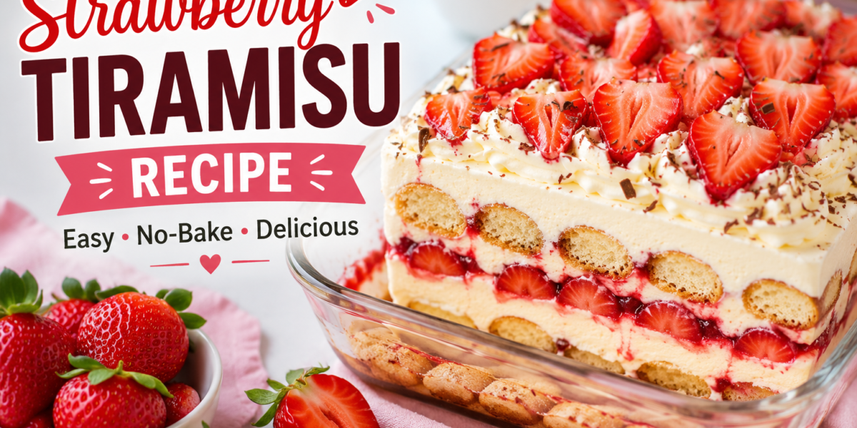 Strawberry Tiramisu Recipe