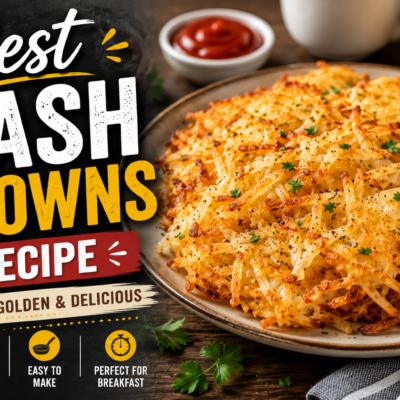 Crispy Homemade Hash Browns Recipe