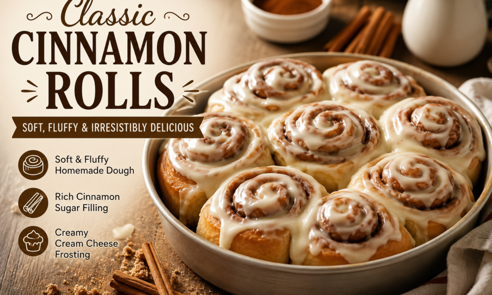 Classic Cinnamon Rolls Recipe