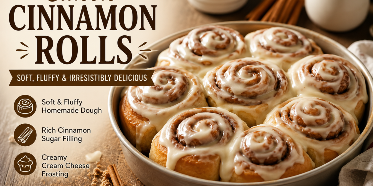 Classic Cinnamon Rolls Recipe