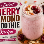 The Easiest Cherry Almond Smoothie Recipe