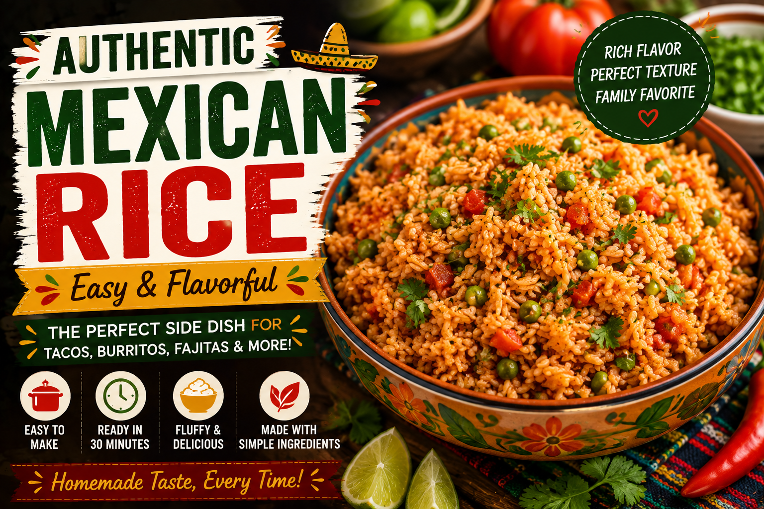 Authentic Mexican Rice in Just 30 Minutes