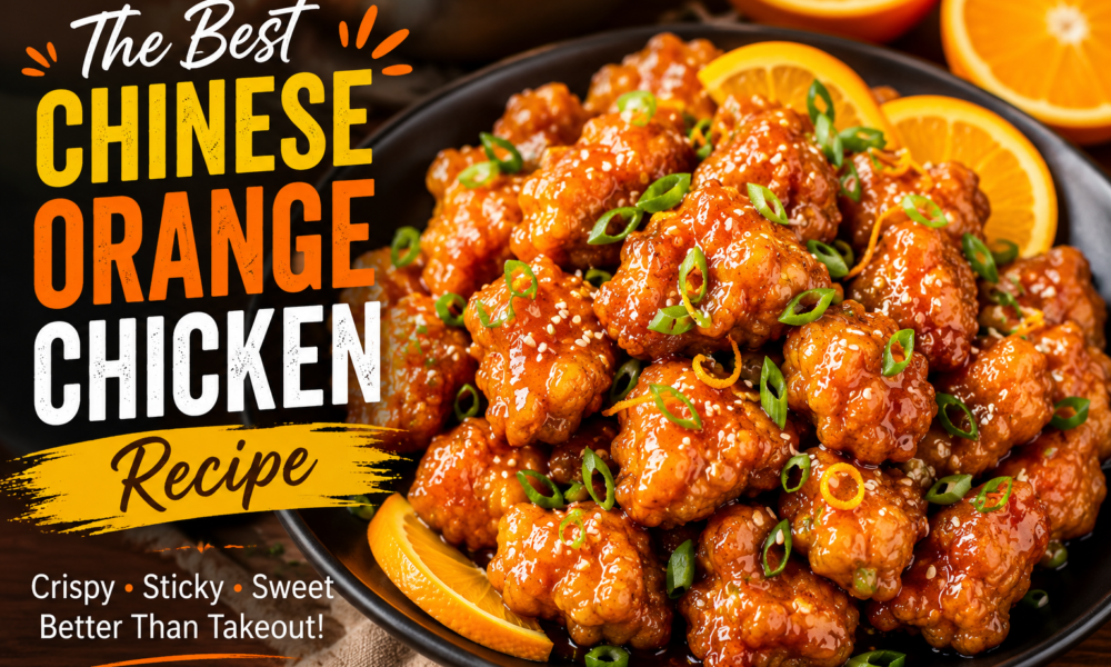 The Best Chinese Orange Chicken Recipe