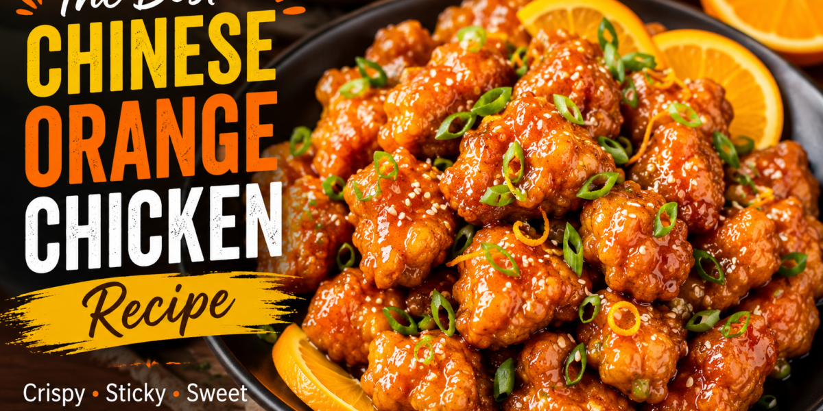 The Best Chinese Orange Chicken Recipe