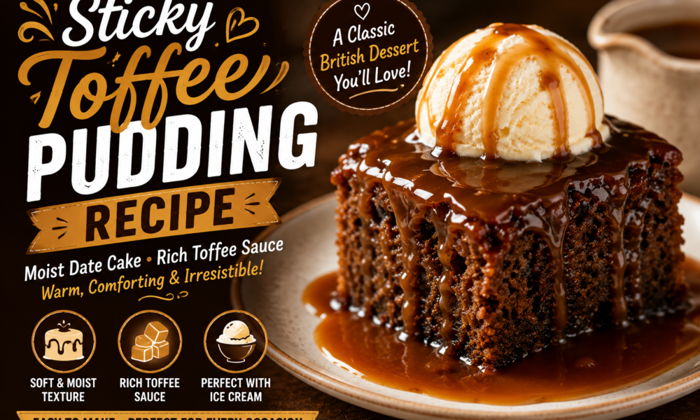 The Best Sticky Toffee Pudding Recipe