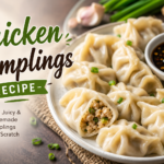 Homemade Chicken Dumplings with Perfect Filling